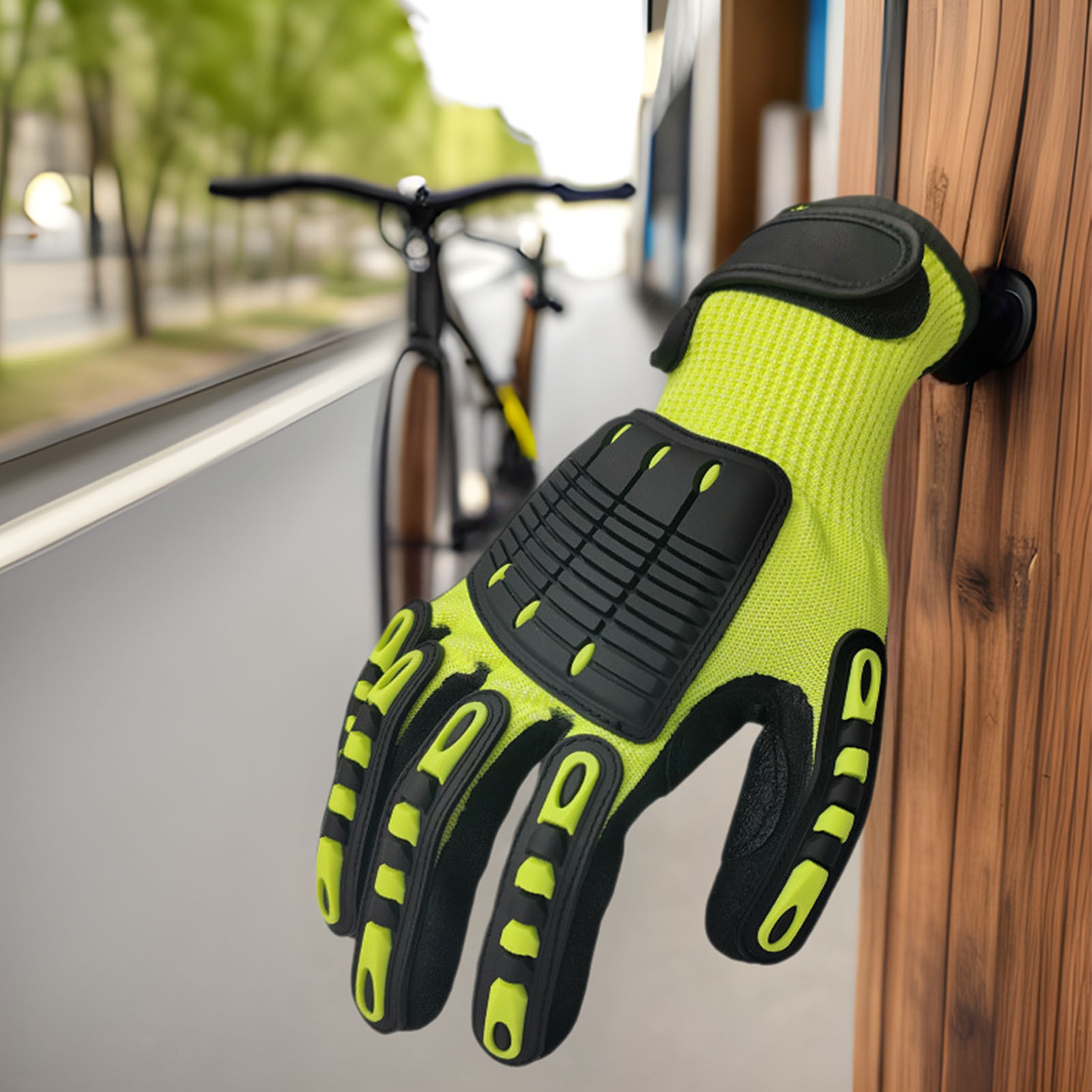 Work Glove Impact - Sarung Tangan Kerja Keamanan Anti Potong
