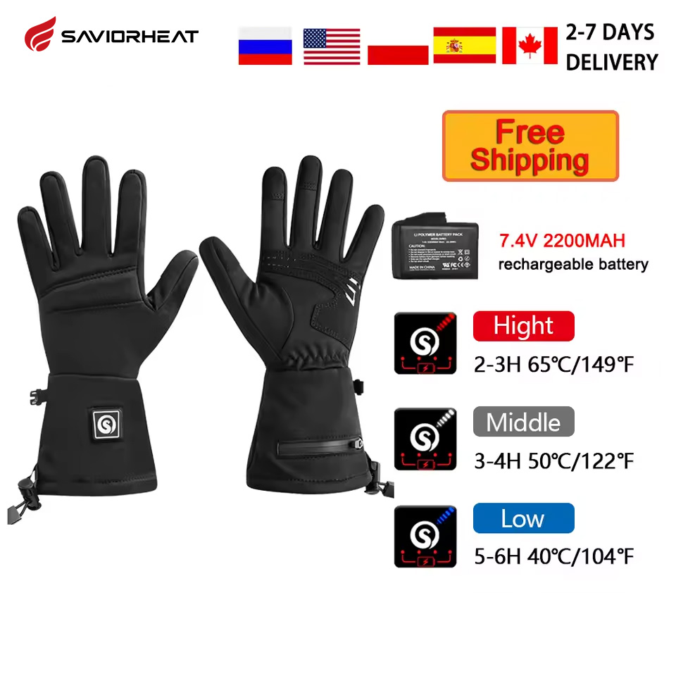 Motorcycle Glove Knuckle - Salju rusa S18 sarung tangan panas
