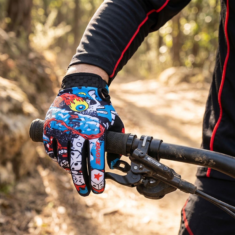 Cycling Glove Padded - FASTGOOSE Sarung Tangan Moto Bernapas untuk