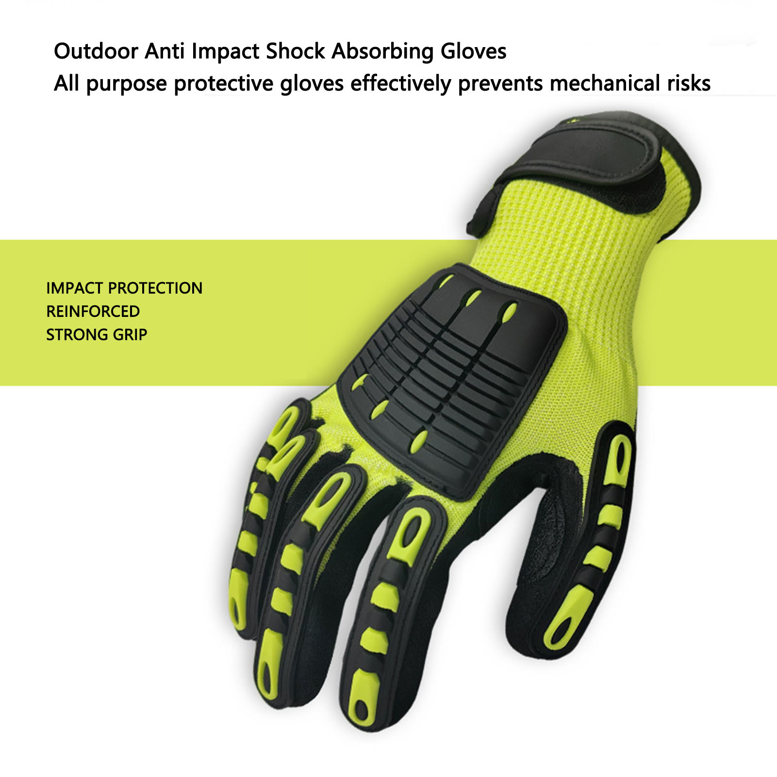 Sarung Tangan Kerja Keamanan A - Work Glove Impact ulasan dan harga
