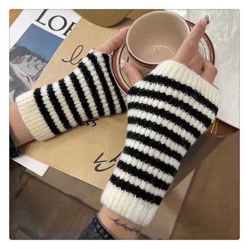 Sarung Tangan Tanpa Jari Berga - Fingerless Glove Knit ulasan dan harga