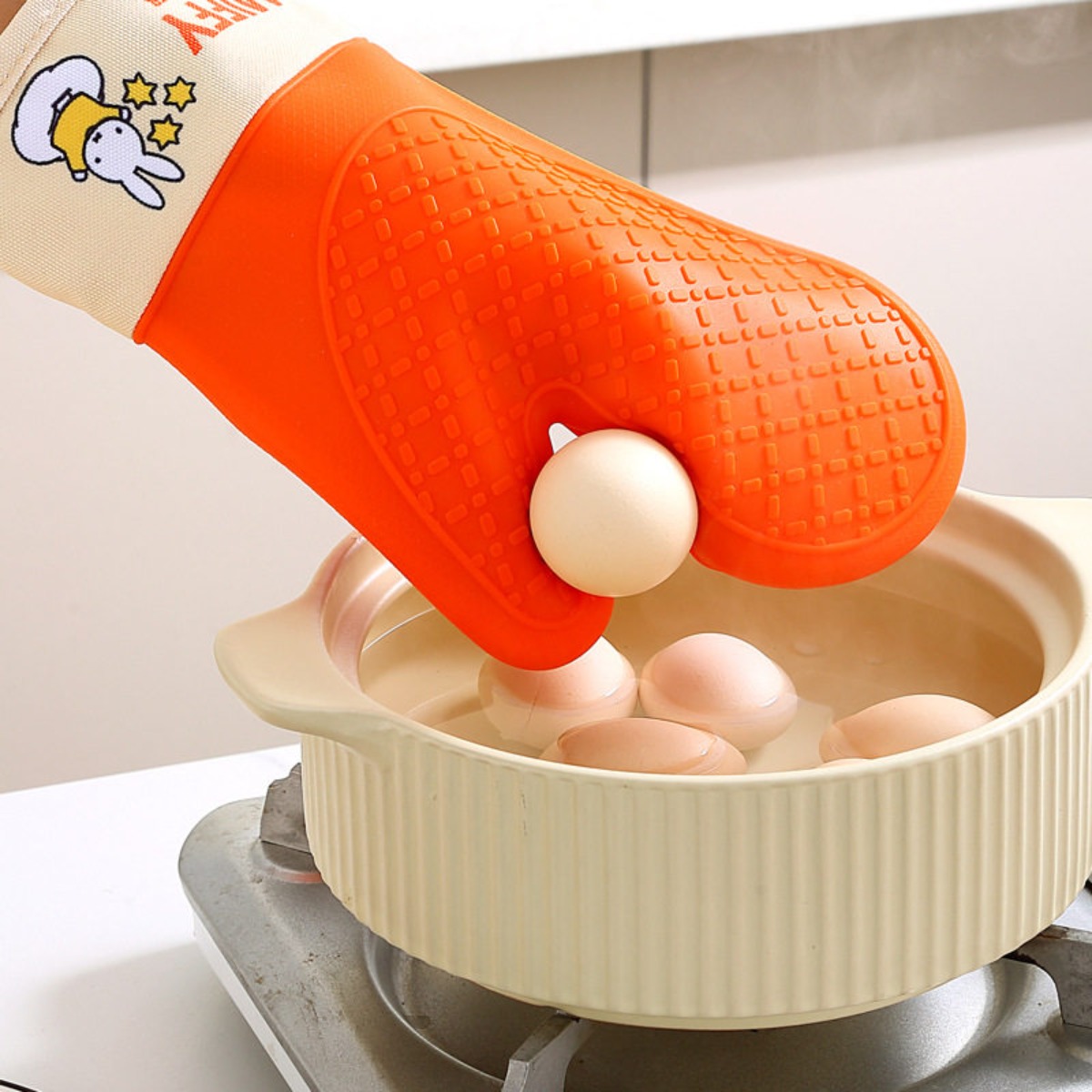 Sarung Tangan Silikon Tahan Pa - Oven Mitt Silicone ulasan dan harga
