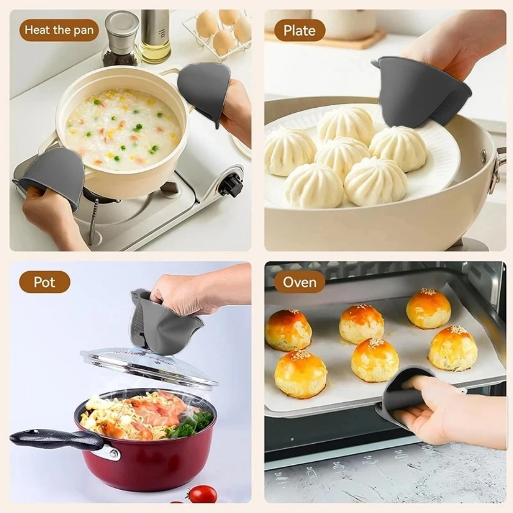 Sarung Tangan Silikon Anti Pan - Oven Mitt Silicone ulasan dan harga
