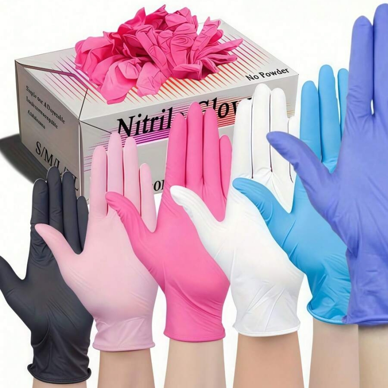 100 Buah Sarung Tangan Nitril  - Nitrile Mechanic Glove ulasan dan harga