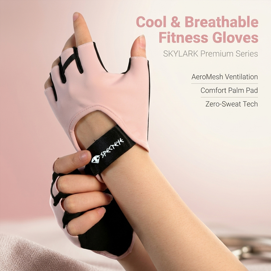 Sarung Tangan Kebugaran Wanita - Cycling Glove Padded ulasan dan harga