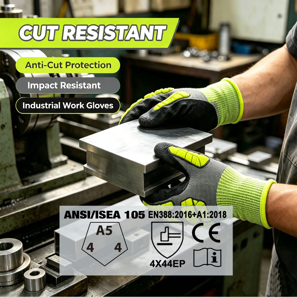 Sarung Tangan Kerja Keselamata - Work Glove Impact ulasan dan harga