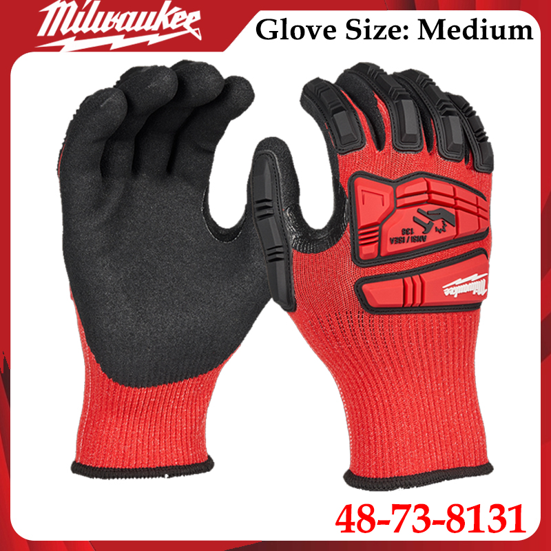 Milwaukee 48-73-8131 Sarung Ta - Work Glove Impact ulasan dan harga